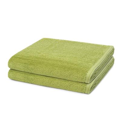 Vossen Vegan Life 2er Set Duschtuch Avocado Grün Image
