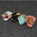 Ingenuy Hasp portamonete nuove donne Retro piccolo portafoglio Lady Vintage Flower pochette buon