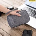 Custodia per cavo digitale custodia impermeabile per auricolare cablato cavo USB caricabatterie per telefoni cellulari borsa per accessori digitali