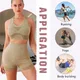 2 pezzi Seamless Women Yoga Set Workout Sportswear abbigliamento da palestra Fitness manica lunga