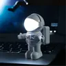 Luci a LED USB astronauta luci a LED luci notturne astronauta luci Creative per libri regali per