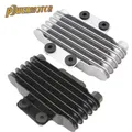 Radiatore olio Radiatore moto Raffreddamento motore Universale 85ML 125 250 CC Pit Bike Dirt Bike ATV Supermoto Motocross Accessori