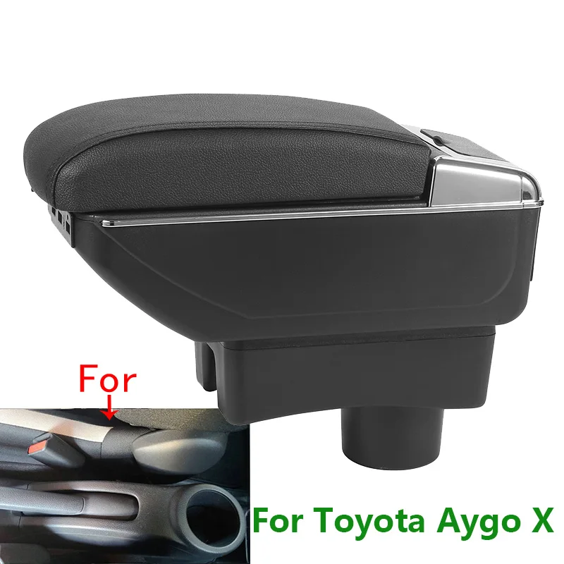 Per Toyota Aygo X Bracciolo Box Per Toyota Aygo Auto Bracciolo Accessori Auto Dettagli Interni Scatola di Immagazzinaggio Parti Retrofit