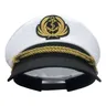 4XBE Costume da Capitano Marinaio da Uomo Cappello da Capitano di Yacht Accessori per Costume da