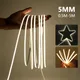 Luci a LED COB super sottili da 5 mm 320 LED / m Striscia LED FOB flessibile morbida DC5V Barra luminosa a nastro Bianco caldo freddo per l'illuminazione della stanza