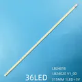 Striscia di retroilluminazione a LED 80 lampada per 24 pollici BenQ gl2450 gl2460 M240HW02 M240HW01