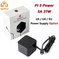 Alimentatore USB ufficiale originale 5 v5a PD Power 27W Type-C per Raspberry Pi 5
