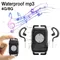 Lettore MP3 4G 8G Lettore musicale MP3 portatile impermeabile IPX8 Radio FM con auricolare per nuoto