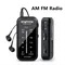AM FM Radio Mini Pocket Radio walkman Hand Stereo Radio portatili musica portatile Playe batterie