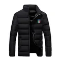 Cappotto invernale moda uomo colletto alla coreana cappotto da uomo outdoor camping giacca da uomo