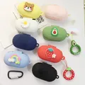 Per Samsung Galaxy buds + custodia simpatici cartoni animati Galaxy buds Plus custodia protettiva per auricolari Bluetooth Wireless custodia protettiva in Silicone +