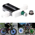 LED impermeabile luce bici luce bici luci bicicletta bicicletta ruota pneumatico valvola stelo