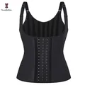 Gancio regolabile Vita Trainer 25 Disossato in acciaio Corsetto dimagrante Cintura da allenamento Gilet in lattice Donna Body Shaper Plus Size XS -6XL