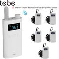 Sistema di guida turistica wireless Tebe 2.4G con microfono Ricevitore trasmettitore audio portatile per conferenze di musei di escursioni in chiesa