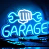 Garage Neon Sign Wrench Shaped LED Neon Light Up Signs per Wall Decor Letter Sign for Man Garage