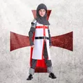 Costume da cavaliere medievale crociato per bambini per la settimana del libro di Halloween