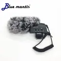 Blu Mantis Pop Filtro Morto Gatto Esterno Pelliccia Artificiale Vento Muff Parabrezza Per Sennheiser