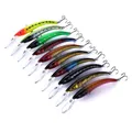 HENGJIA 1 pz richiamo di pesca esca dura 15.5cm 18g Minnow Crankbait Wobblers Peche Bass esche