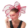 New Fascinator Wedding Pillbox Hat Women Elegant Fascinator Hats Hair Clip Church Ladies Party