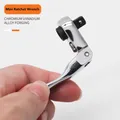 1/4 Mini set di chiavi a cricchetto girevoli veloci 72 denti chiave a tubo asta cricchetto 2 in 1