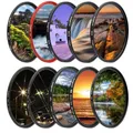 KnightX UV Star cpl filter Circular Polarizer Camera Lens Filter 49mm 52mm 58mm 67mm 72mm 77mm For