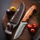 1 pc solid wood handle knife fruit knife barbecue knife home knife kitchen knife is suitable for