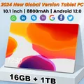 2024 Global Version 10.1 Inch Tablet Android 16GB Ram 1Tb Rom Android 12.0 8800Mah Network Bluetooth