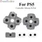 1set For PS5 Replacement Repair parts Conduction Conductive Rubber Button D Pad For Playstation 5 PS