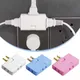 3 Port 180 Degree Rotatable US Plug Socket Converter US Extension Plug Multi-Plug Portable