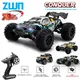 ZWN 1:16 70KM/H 4WD RC Car With LED Headlight Remote Control Cars High Speed Drift Monster Truck for