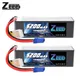 Zeee 6S 5200mAh Lipo Battery 22.2V 100C Softcase with EC5 Plug for RC Car Airplane Helicopter Truck