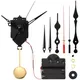 Quartz Pendulum Trigger Clock Movement Chime Westminster Melody Mechanism Clock Kit with 3 Pairs of