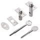 Fire Door Stainless Steel Hidden Manager Tubewell Key Mortise Lock with Long/Short Core Hardware
