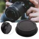 Rear Lens Cap Cover for Canon Rebel EOS EFS EF EF-S EF DSLR SLR Plastic Black Replacement EOS Series