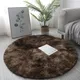 Circle Round Shaggy Rug Living Room Bedroom Carpet Floor Mat Anti-Skid
