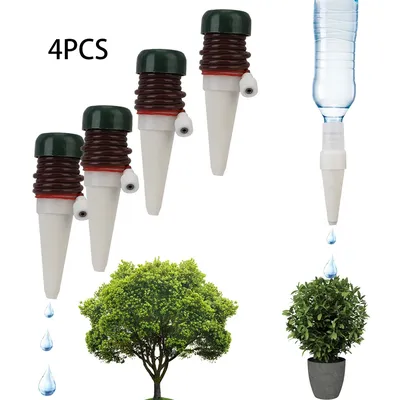 Potted plants Irrigation Water Stake For Garden Vegetable 4Pcs Automatic Plant Drip Ceramic Self Watering Spikes