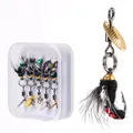 5pcs-Fly Hooks Flies Insect Lures Bait/Fly Fishing Decoy Biomimetic Insect Nymph Fly-Fishing Lures