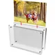 Transparent Photo Frame Acrylic Photocard Holder Picture Frame Kpop Album Poster Tag Display Stand