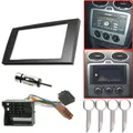 For Ford Double Din Stereo Fascia Fitting Kit Surround Wiring Adaptor Facia Panel