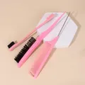 3pcs/set Double Sided Hair Edge Brush Set Hair Styling Comb Control Brush Accessories Hairline Brush