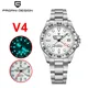 2023 New NH34 PAGANI DESIGN GMT 40MM Men Automatic Mechanical Watches Sapphire Stainless Steel