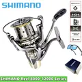 SHIMANO 8000~12000Series Spinning Seamless Max Drag 25KG Fishing Reel Anti Seawater Large Sea