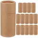 15 Pcs Paper Gift Boxes Lip Gloss Wrapping Kraft Cardboard Tubes Essential Oil Cylinders Lipstick