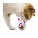 Food Leakage Tumbler Feeder Treat Ball Cute Little Mouse Toys Interactive Toy for Cat Food Slow