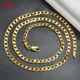 Classic Trendy Copper Figaro Chain Necklace For Men Women 18/22 Inches 4MM Link Cuban Chain Choker
