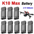 K10 Max Battery Original Battery 3.7V 1800mAh Battery For K10 Max Drone Accessories Parts