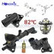 Coolant Thermostat Housing Water Outlet For Hyundai Atoz Amica Kia Picanto SA 25632-02501