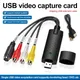 USB Audio Video Capture Card Adapter with USB cable USB 2.0 to RCA Video Capture Converter For TV
