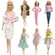 Mix Style 1 Set Fashion Clothes Casual Wear For Barbie Doll Modern Dress Girls' 1/6 BJD FR Doll