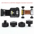 2 Sets 135 To 120 Film Adapter Canister Converter Panorama Like Xpan Camera 35mm to 120 film